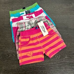 Colorful Striped Kids Shorts